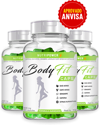 bodyFit Caps funciona, porque foi o primeiro emagrecedor natural liberado pela anvisa